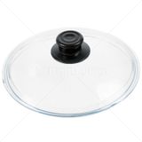 Tüm Tencere ve Tavalara Uygun Çerçevesiz Pyrex Cam Kapak - 16 cm