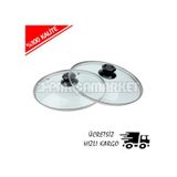 Tüm Tencereleriniz Ile Uyumlu Cam Kapak 1 Adet Cam Kapak 22 Cm-22 Cm