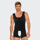 Tüm Vücut Erkek Korsesi | MariaE 8128 Siyah 2XL