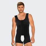 Tüm Vücut Erkek Korsesi | MariaE 8128 Siyah XL