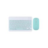 Tüm Xiaomi Tablet Modelleri İle Uyumlu Bluetooth Özellikli Klavye Mouse Set Açık Yeşil