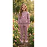 tuma collectıon Kız Çocuk Kışlık Eşofman Takımı Sweatshirt Alt Pamuklu Üç İplik Şardonlu 3-4-5-6-7 Yaş (BİR BEDEN BÜYÜK TERCİH EDİNİZ)