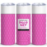 TUMBTU Hairspray Skinny Tumblers Kadınlar için Hediye İlginç Ambalaj 20oz - Yeniden Kullanılabilir Paslanmaz Çelik Yalıtımlı Bardak Kahve Kupası Sıcak ve Soğuk İçecekler için Kapaklı