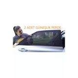 Tumke 2 Adet Araba Yan Cam Güneşlik Perde Araç Arka Yan Cam Perdesi