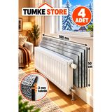 TUMKE 4 Adet Petek Arkası Isı Yalıtım Levhası Alüminyum Isı Yansıtıcı Folyo Radyatör Kalorifer Arkası Yalıtım Levhası