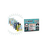 Tummy Time Aynalı Zeka Kartları Ve Kids Babies 3 Boyutlu, Hareketli Kitaplar 6'lı Set Pop-UP