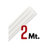 Tümray 3 Raylı Korniş Perde Rayı Kaliteli Sağlam Ambalaj 2 Metre