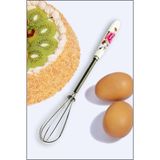 TUMU LIFE Porselen Saplı Metal Mini Çırpıcı 19 Cm