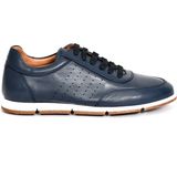 Tuna Hakiki Deri Erkek Sneaker Termo Tabanlı - 241338 - Lacivert