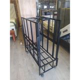 Tuna Metal Raf Tuna Katlanır Yatak - 90 x 190 cm - Siyah