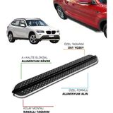 Tuna Oto Bmw X1 E84 2009 2010 2011 2012 2013 2014 2015 Araca Özel Yan Basamak - (ClearEyelets)Black-RadiantOrchid