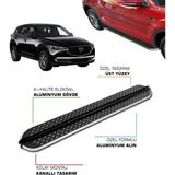 Tuna Oto Mazda Cx-5 Uyumlu 2017 2018 2019 2020 2021 2022 Araca Özel Yan Basamak - (ClearEyelets)Black-RadiantOrchid