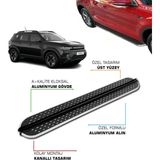 Tuna Oto Renault Duster Uyumlu 2024 2025 2026 2027 Araca Özel Yan Basamak - (ClearEyelets)Black-RadiantOrchid