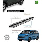 Tuna Oto T6 Transporter City Van Uzun Şase Araca Özel Prv1 Yan Basamak 2016 2017 2018 2019 2020 2021 2022 2023 2024 - (ClearEyelets)Black-RadiantOrchid