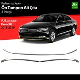 Tuna Oto Vw Passat B8 Krom Ön Tampon Alt Çıtası 3 Parça 2015 2016 2017 2018 2019