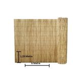 tunalar 1,20 Metre x 6 Metre Bambu Kamış Hasır Çit Gölgelik