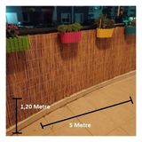 Tunalar Bambu Kamış Hasır 1,20 Metre x 5 Metre