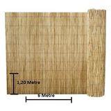Tunalar Bambu Kamış Hasır 1,20 Metre x 6 Metre