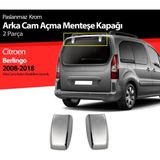 Tunax Berlingo Bagaj Camı Menteşe Kapağı Krom 2008 2009 2010 2011 2012 2013 2014 2015 2016 2017 2018