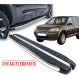 Tunax Freelander 2006 2010 Araca Özel Blackline Yan Basamak