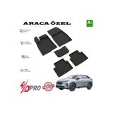 TUNAX OTO PEUGEOT 3008 HYBRIT 4-D HAVUZLU KAUÇUK PASPAS SİYAH 2024 2025 2026