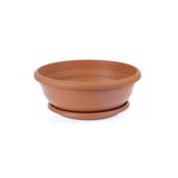 Tunç Botanik Bonsai Saksısı 3 Adet (Tabaklı 13 Lt)