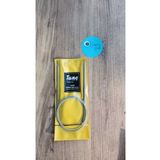 Tunç Çelik Telli Misinalı Şiş 3 NUMARA (3mm) 100 cm (İKİ ŞİŞ ARASI ÖLÇÜSÜ 100 cm'dir.)