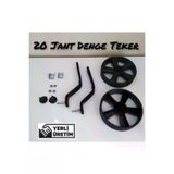 Tunca 20 Jant Bisikletler Için Yan Takviye Tekeri, Destek Tekeri, Jant Takviye Somunu