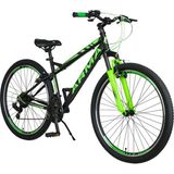 Tunca Arma Shimano 21 Vites Ön Amortisörlü 27.5 Jant Bisiklet - Yeşil - Siyah