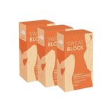 Tuncel Store Sweat Block Koltuk Altı Ter Emici Yapraklar Koltuk Altı Pedi 3'Lü Set