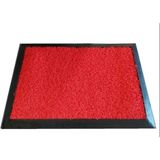 Tuncel Teknik Kauçuk Hijyen Paspası Kırmızı Kıvırcıklı 60X80 - 000-Siyah - 60 x 80 cm