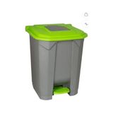 Tuncel Teknik Planet Pedallı Çöp Kovası 50 Lt Konteyner - Yeşil