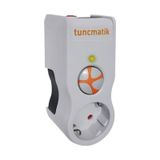 Tunçmatik Powersurge 1'li Beyaz Akım Korumalı Priz - Enerji Koruma Anahtarlı 0