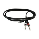 Tunex MR-500 1 Stereo 2 x 6.35 mm Erkek 5 Metre Pc Telefon Amfi Ses Sistemi Kablosu