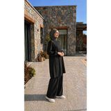 Tunik Pantolon Takım - Siyah - 52 - 54