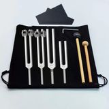 Tuning Fork Diyapozon Seti 4 Parçalı Set 128 Hz, 136.1 Hz 256 Hz, 512 Hz