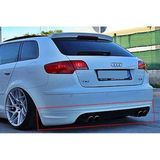 Tuning Vadisi Audi A3 8p Arka Tampon Ek 2 Kapı 2006-2012 Arası Plastik Boyasız