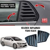 Tuning Vadisi Civic Fd6 Kelebek Camı Kaplama Cam Vizörü 2006-2011 Arası