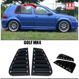 Tuning Vadisi Golf 4 Kelebek Cam Vizörü Kaplama Parlak Siyah 1997 1998 1999 2000 2001 2002 2003