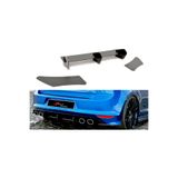 Tuning Vadisi Golf 7 R Tampon Uyumlu Difüzör Flap 6 Parça Parlak Siyah 2012 2019 Arası