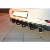 Tuning Vadisi Golf 7,5 Gti Tampon Uyumlu Difüzör Flap Splitter Parlak Siyah 2017-2019 Arası