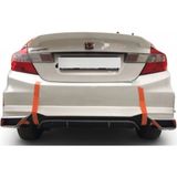 Tuning Vadisi Honda Civic Fb7 Egzoz Görünümlü Difüzör (Plastik) Boyasız
