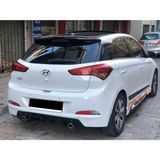 Tuning Vadisi Hyundai I20 Ince Spoiler Vakum Plastik Spoyler 2014 2018 Parlak Siyah