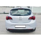 Tuning Vadisi Opel Astra J Hb Makyajsız Difüzör (Plastik) Parlak Siyah 2009 2012 Arası
