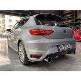 Tuning Vadisi Seat Leon Mk3 Aero Tampon Flapları Sağ Sol Köşe Flap Piano Black 2012-2020