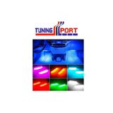 TuningPort Iç Aydınlatma Kumandalı Müziğe Duyarlı 12 Led Ayak Altı Led - 7 Renk Rgb