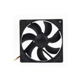Tunytech 12 Cm Siyah Kasa Fanı 120 x 120 x 25 Mm