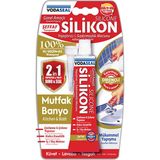 Tüp Silikon Şeffaf 50 gr