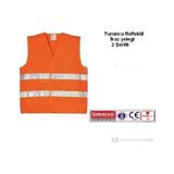 Tüpaş Reflektörlü Yelek - İkaz Yeleği (Turuncu) İş Güvenliği İçin %100 Polyester Malzeme ile Yüksek Görünüm Sağlar