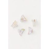 Tupek Store 5'li Set Modern Kışkaçlı Mandal Toka 2.4x1.5 cm